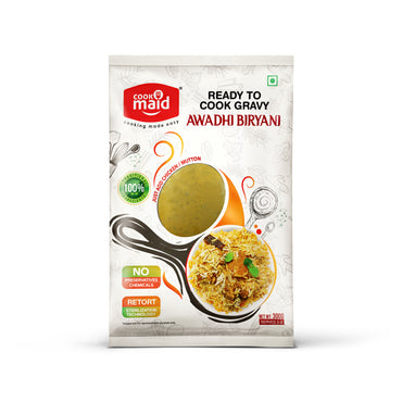 Awadhi Biryani + 1 FREE Dhaniya Adraki Curry ( *Only One Free Pack Per Order )