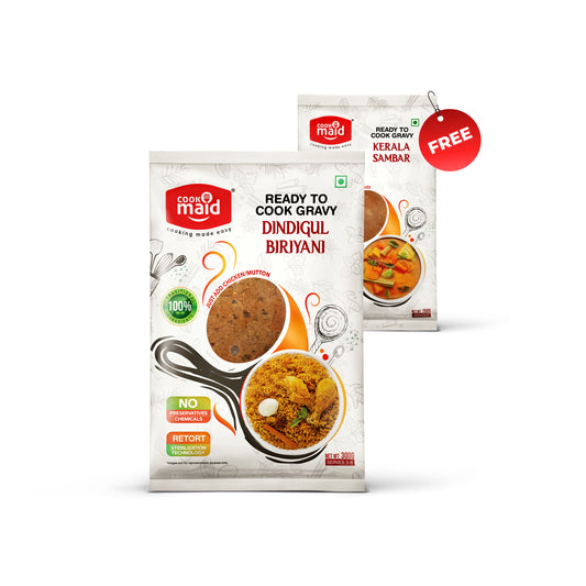 Dindigul Biriyani + 1 FREE Kerala Sambar 150g