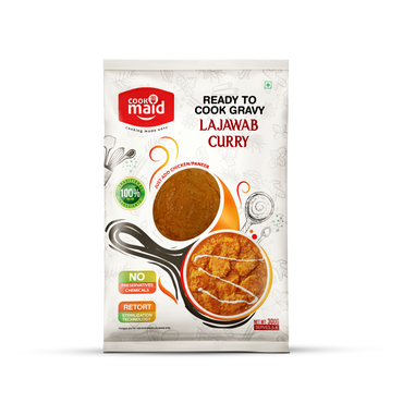 Lajawab Curry + 1 FREE Dhaniya Adraki Curry ( *Only One Free Pack Per Order )