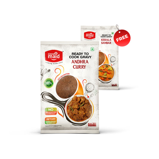 Andhra Curry + 1 FREE Kerala Sambar 150g