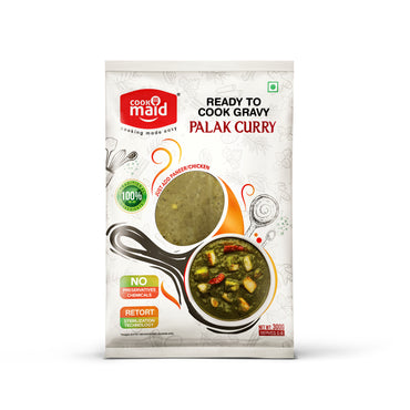 Palak Curry + 1 FREE Dindigul Biryani ( *Only One Free Pack Per Order )