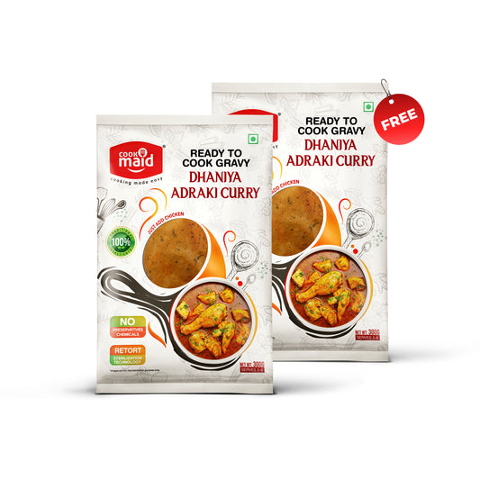 Dhaniya Adraki Curry + 1 FREE Dhaniya Adraki Curry ( *Only One Free Pack Per Order )