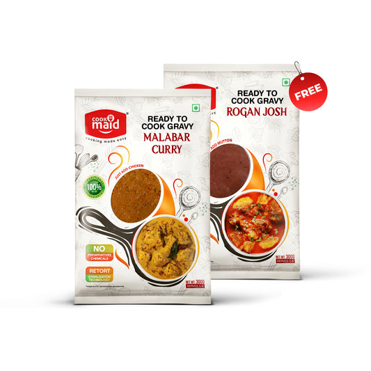 Malabar Curry + 1 FREE Rogan Josh ( *Only One Free Pack Per Order )
