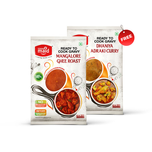 Mangalore Ghee Roast + 1 FREE Dhaniya Adraki Curry ( *Only One Free Pack Per Order )