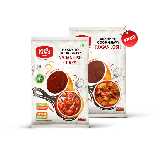 Nadan Fish Curry + 1 FREE Rogan Josh ( *Only One Free Pack Per Order )