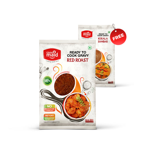 Red Roast + 1 FREE Kerala Sambar 150g ( *Only One Free Pack Per Order )