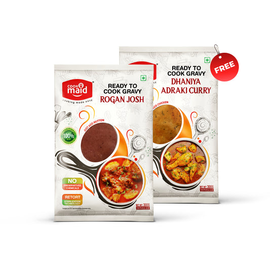 Rogan Josh + 1 FREE Dhaniya Adraki Curry ( *Only One Free Pack Per Order )