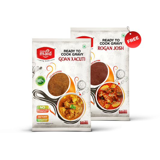 Goan Xacuti + 1 FREE Rogan Josh ( *Only One Free Pack Per Order )